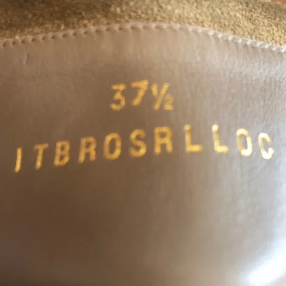 Burberry Tan Suede Combat Boots - Picture 9 of 13